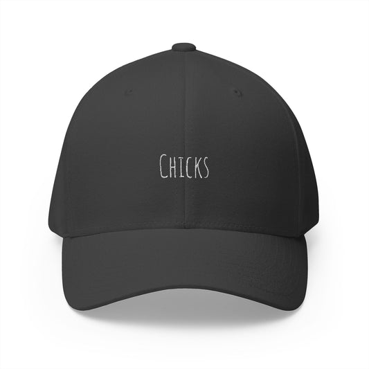 Chicks Trendy Closed-Back Structured Hat