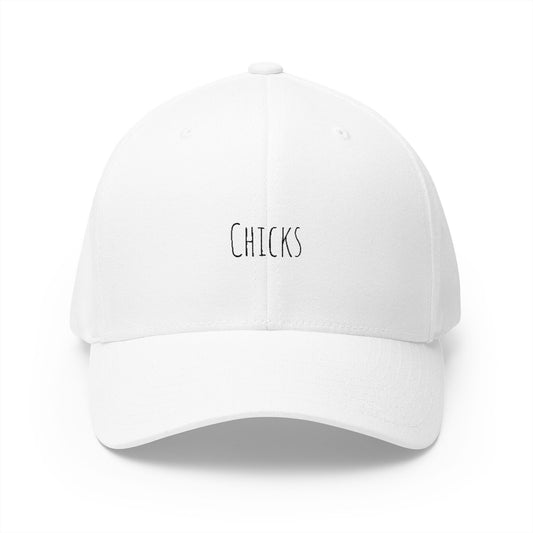 Chicks Trendy Closed-Back Structured Hat