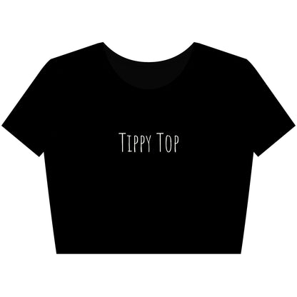 Tippy Top Trendy Women's Crop Tee