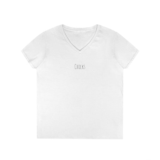 Chicks Ladies' V-Neck T-Shirt