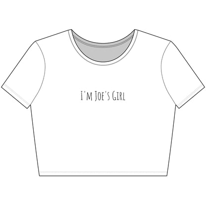 I'm Joe's Girl Trendy Women's Crop Tee