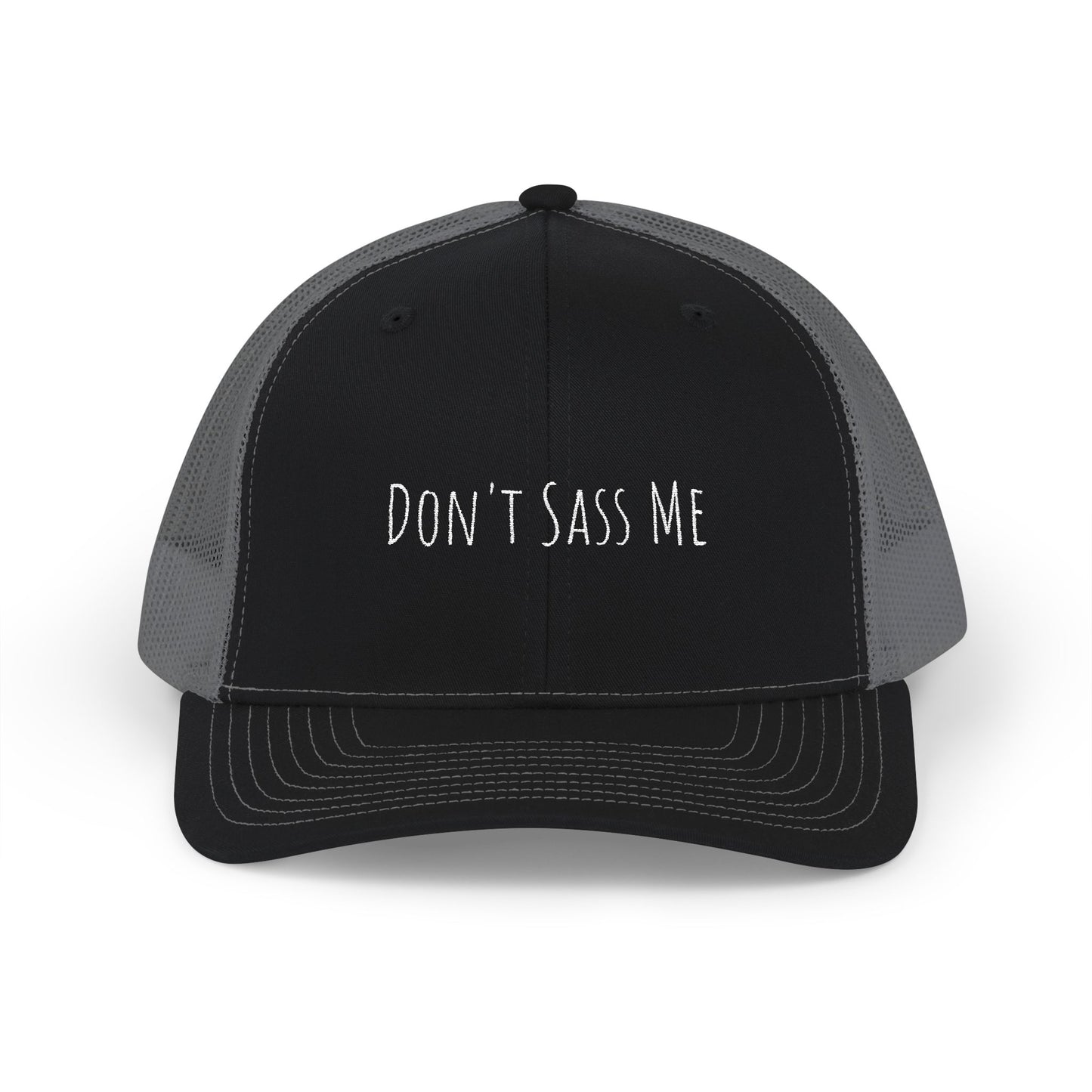 Don't Sass Me Snapback Trucker Hat